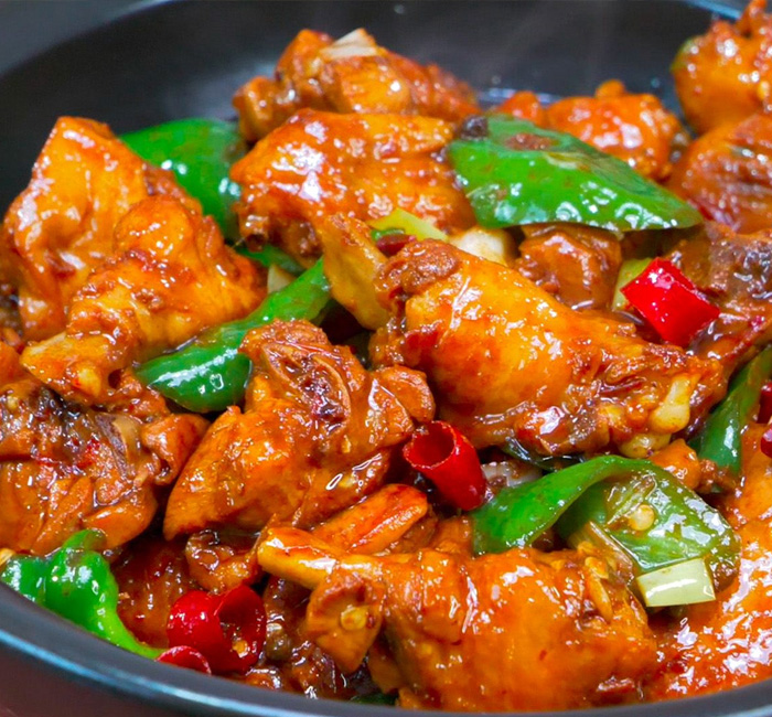 临沂炒鸡是山东省临沂市地方代表性特色美食